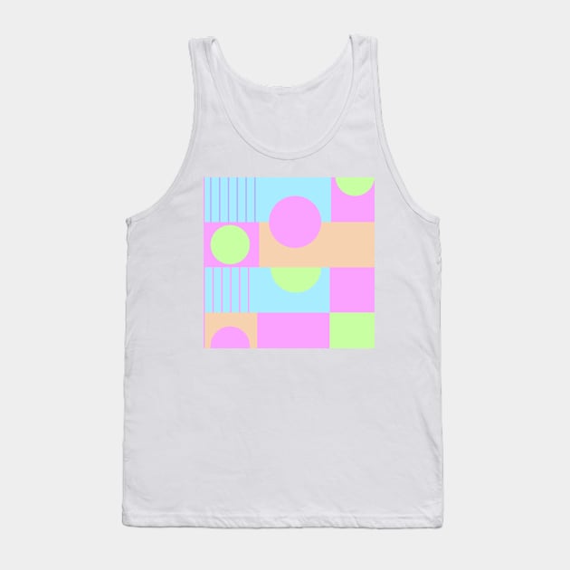 pastel geometry Tank Top by stupidpotato1